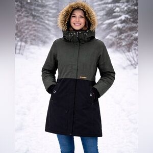 Helly Hansen Black Hooded Coat